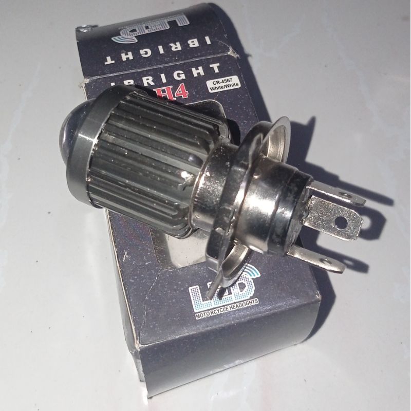 led h4 motor mobil putih kuning