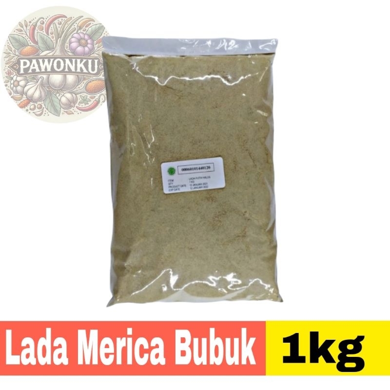 

Lada / Merica Bubuk Murni 1kg