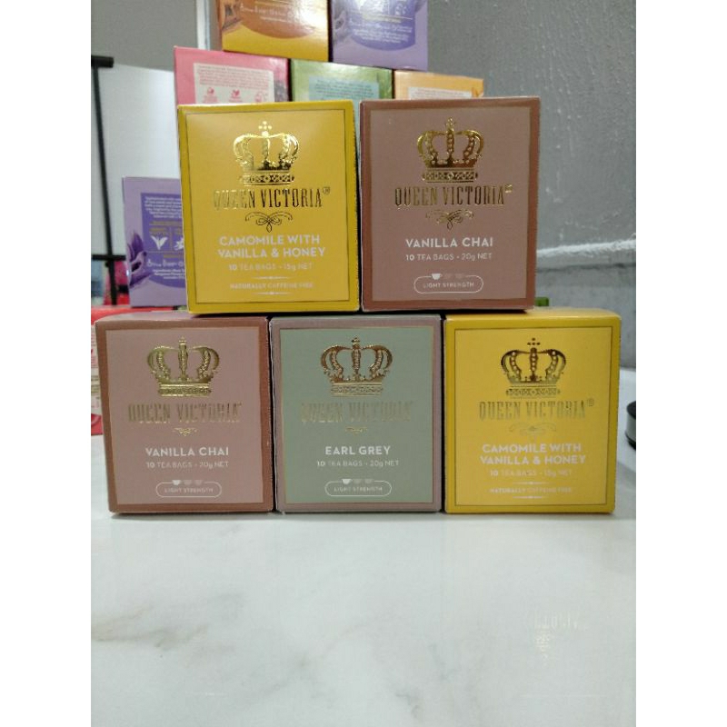 

TEA QUEEN VICTORIA ORI 1 BOX ISI 10 TEA BAGS