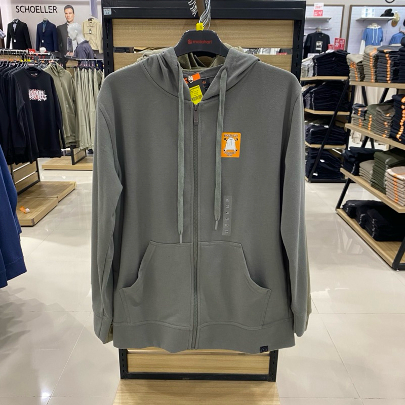 N3V4D4 - Jacket Zipper Hoodie Pria Wanita Bigger Size Bahan adem size S-XL