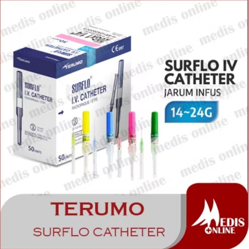 Terumo Surflo Box 18g 20g 22g 24g / Abbocath terumo surflo IV Catheter Terumo