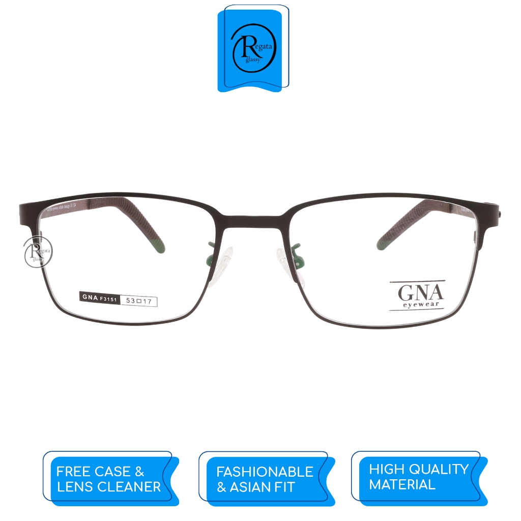 GNA Eyewear /  GNA F-3151 / Frame Kacamata GNA Eyewear ORIGINAL
