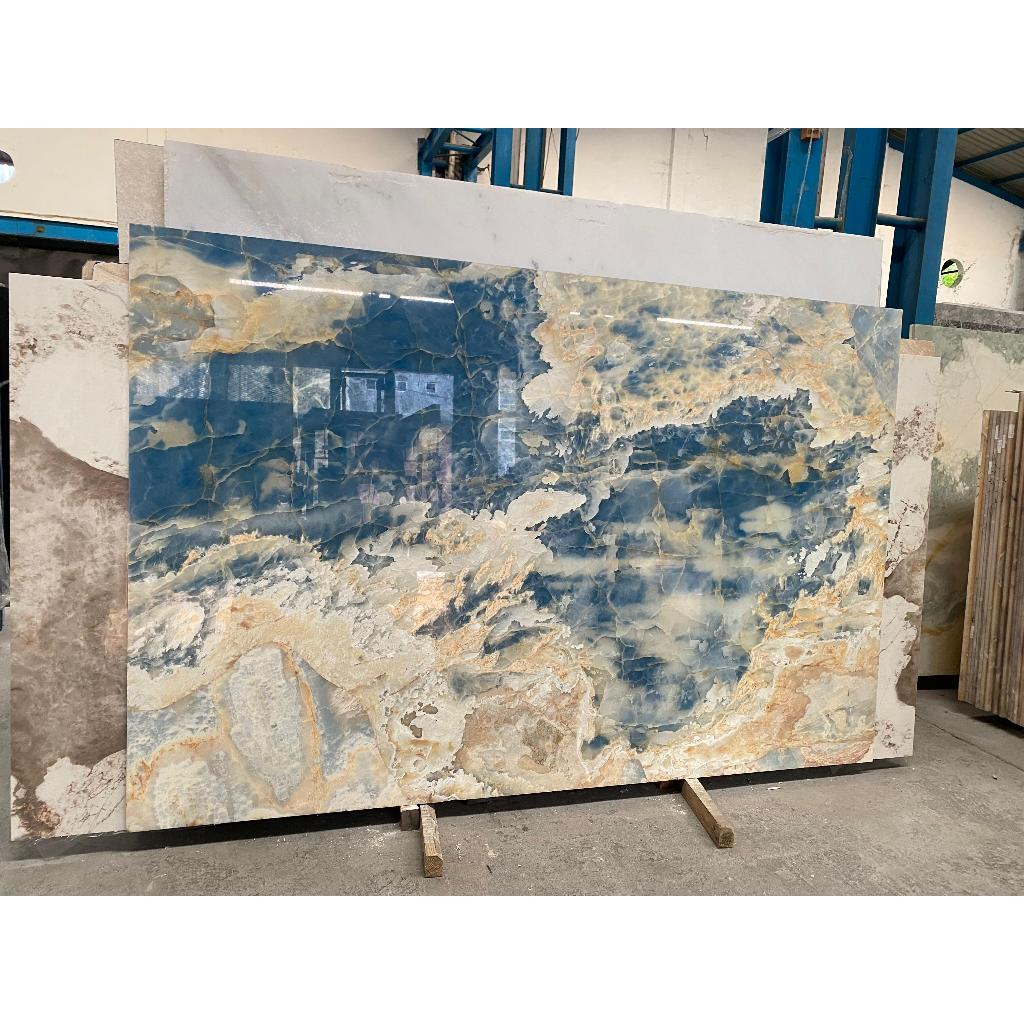 Onyx marmer onyx biru granit granite tile marmer murah