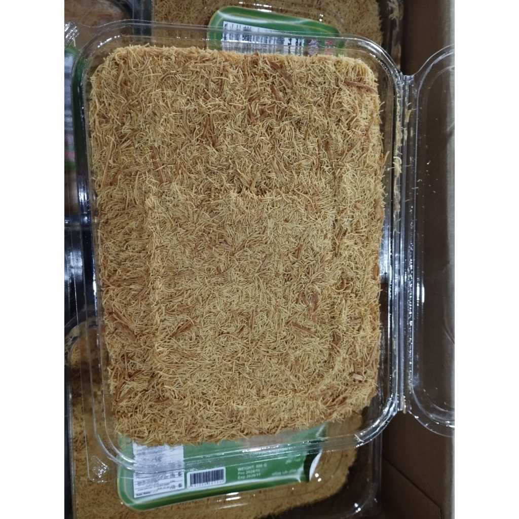 

Kunafa Arab 500gr Dough Kataifi Rambut Kunafe Kadayif Master Foods Pastry Arabic Untuk Dessert