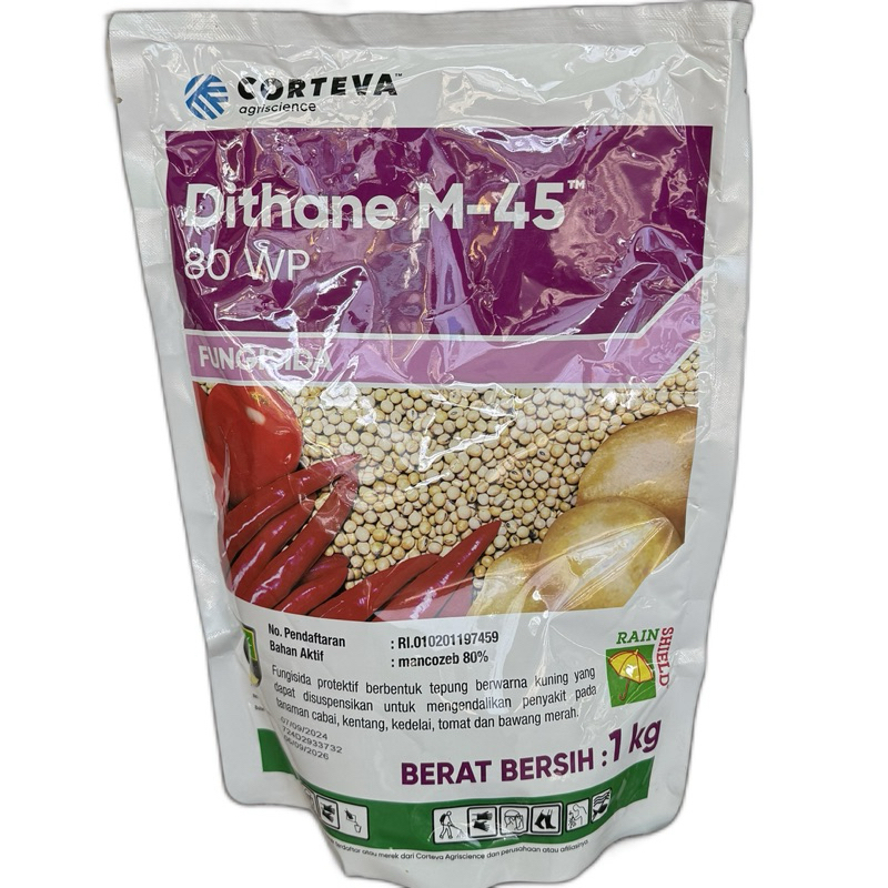 FUNGISIDA DITHANE M-45 80 WP 1 KG CORTEVA/RACUN PROTEKTIF MANKOZEB PENYAKIT JAMUR TANAMAN 1KG