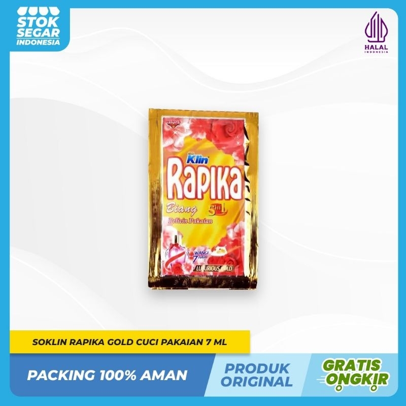 Soklin Rapika Gold Cuci Pakaian 7ml
