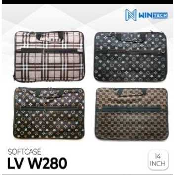 Tas Selempang LV W280  14" - 15" / Tas Laptop Selempang / Tas Kantor SOFTCase