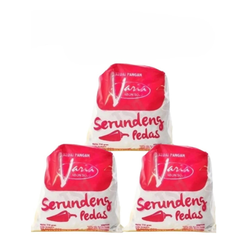 

SERUNDENG SRUNDENG VARIA SOLO PEDAS 250 Gr KHAS SOLO