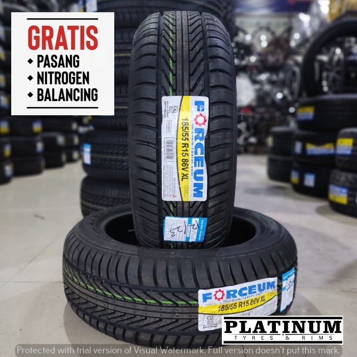 BAN MOBIL MURAH FORCEUM R15 185 55 THN 2024II 185/55 R15 FORCEUM TAHUN 2024