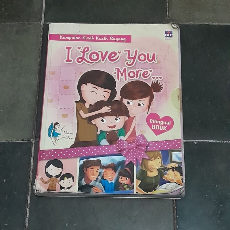 preloved buku I Love You More..