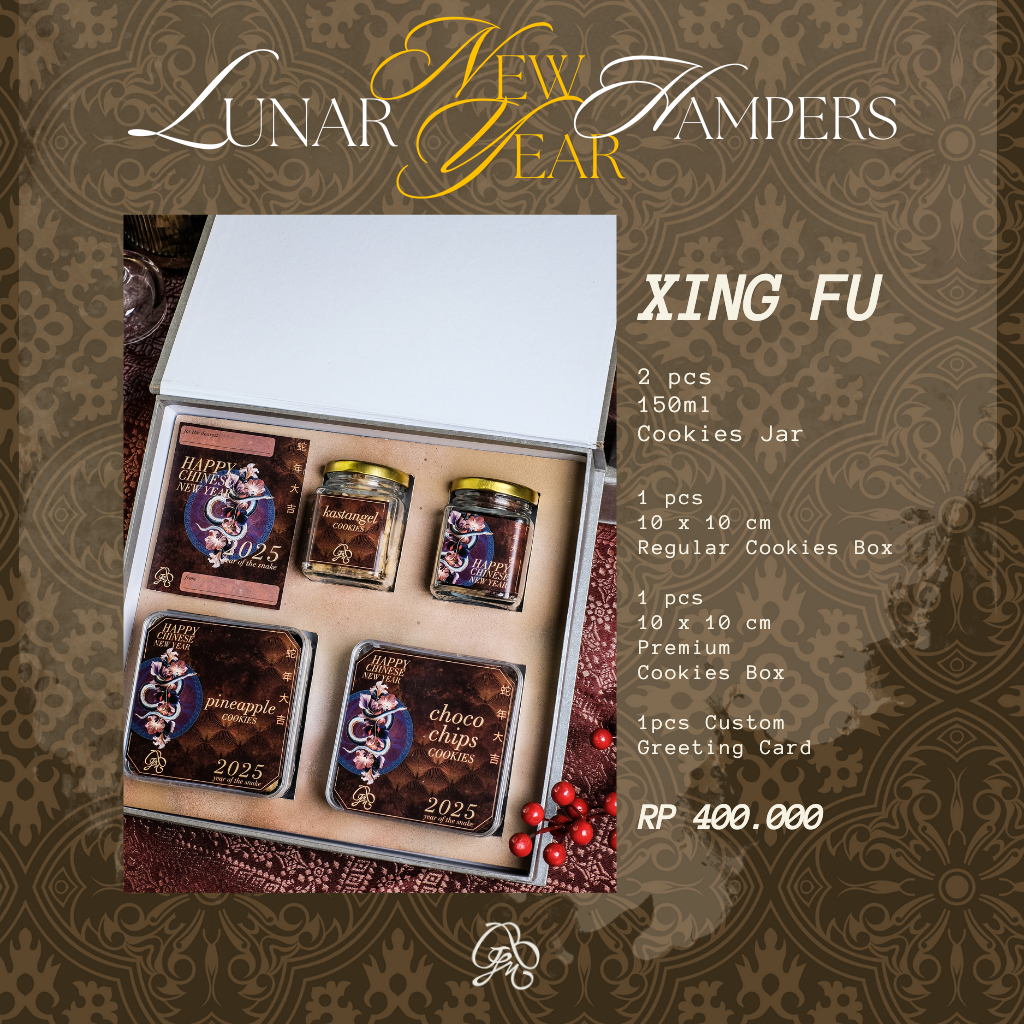 

Hampers CNY 2025 / Gift Box Chienese New Years / Hampers CNY Imlek / Premium Gift Imlek