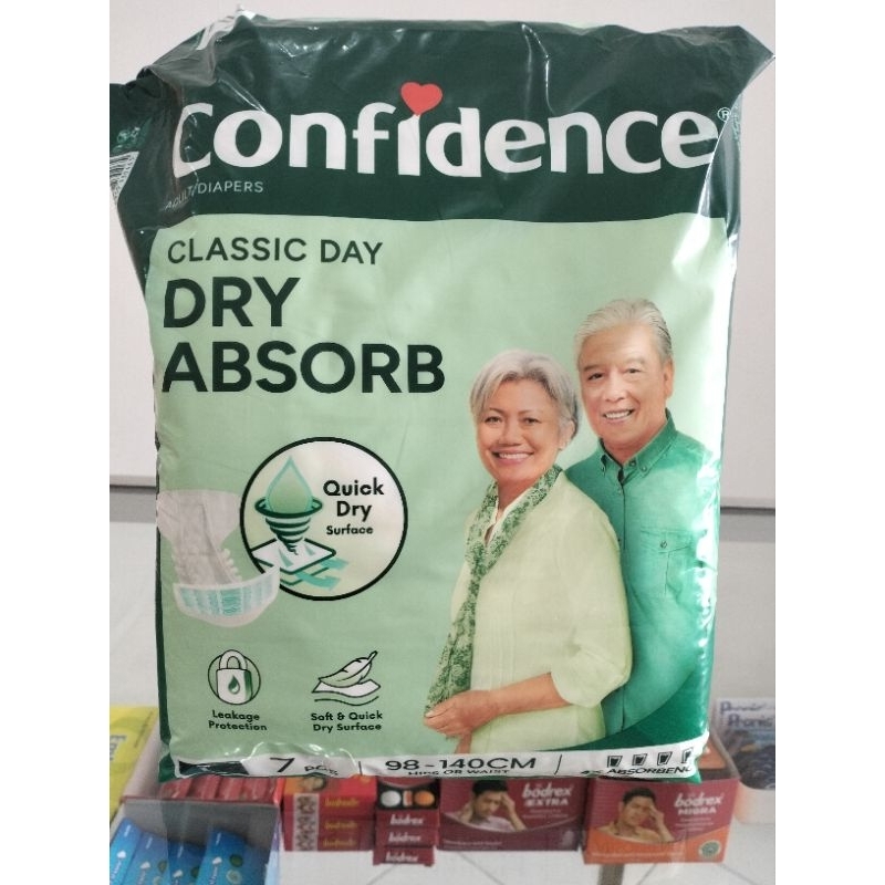 Pampers Dewasa Confidence Classic Day ukuran L isi 7 pcs