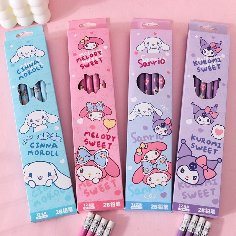 

Pensil 2B Set Isi 6pcs Motif Sanrio Pencil Set MP03