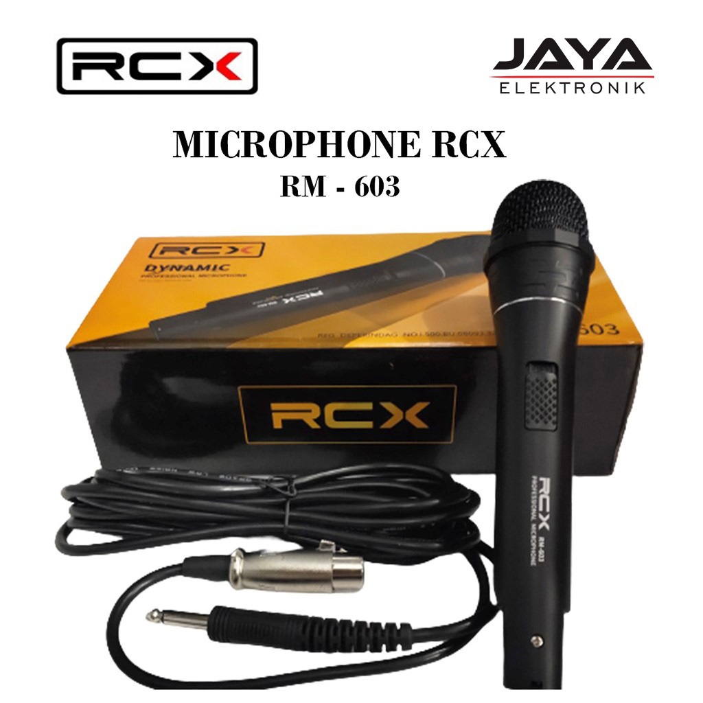 MICROPHONE RCX RM 603 DYNAMIC MIC RCX DYNAMYC