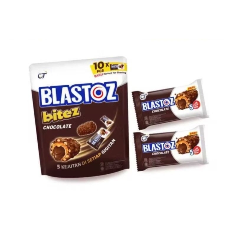 

Blastoz bitez pouch rasa cokelat isi 10 pcs