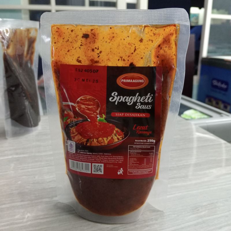 

PRIMA AGUNG Saus Spaghetti 250g