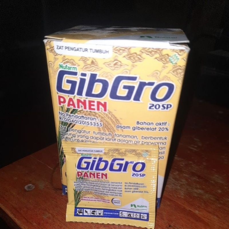 ZPT gibgro panen 20sp 1gram/masa pembuahan
