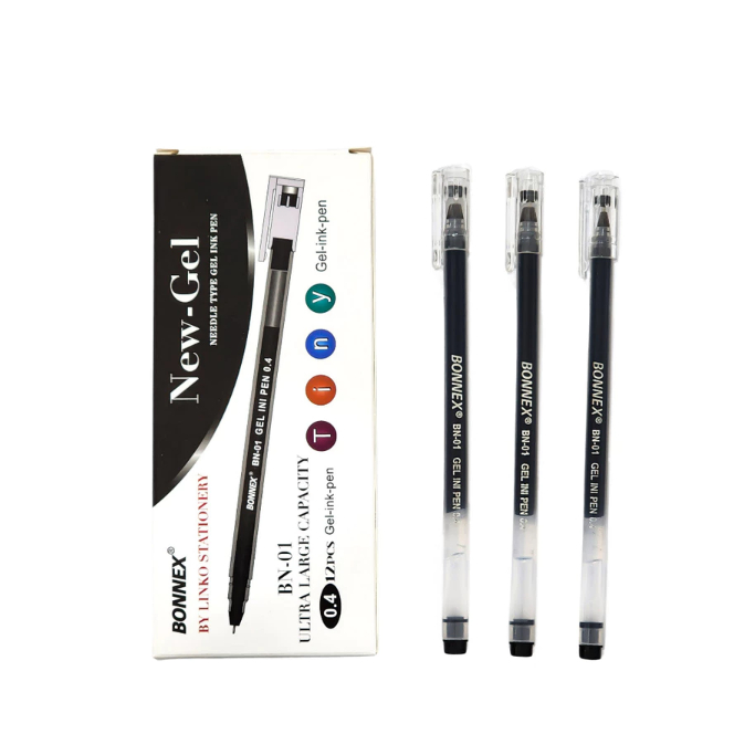 

Bonnex New-Gel Gel-ink Pen BN-01 Ultra Large Capacity