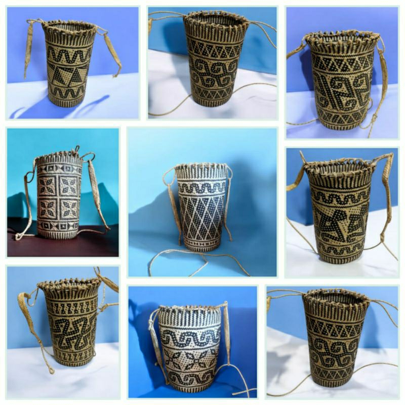 Tas Anjat Rotan  Ransel  original Suku Dayak  Kalimantan