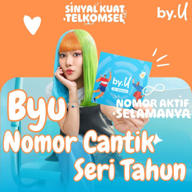 Nomor Cantik Perdana Byu Seri Tahun