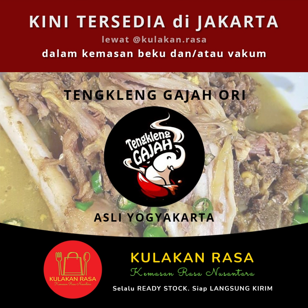 

TENGKLENG GAJAH asli dari Jogja