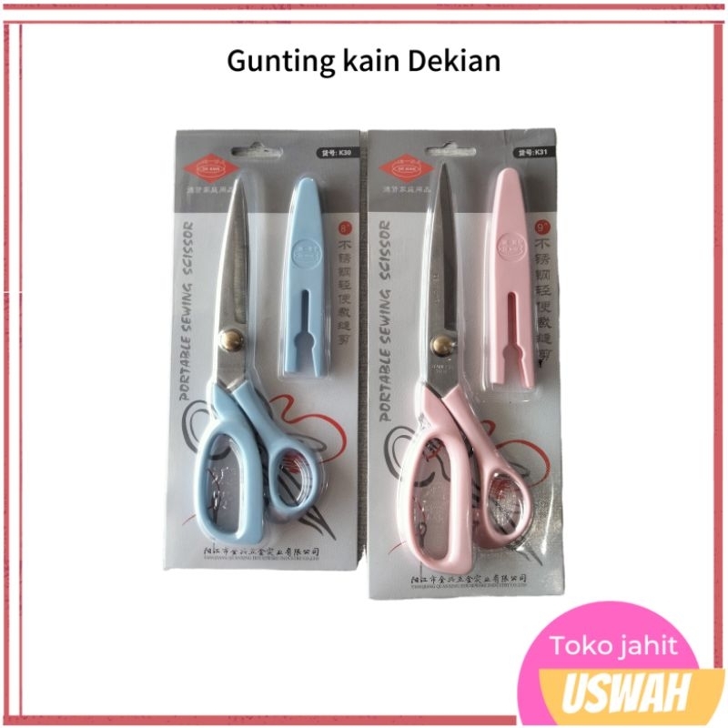 

GUNTING KAIN MERK DEXIAN TAJAM NO 8 NO 9