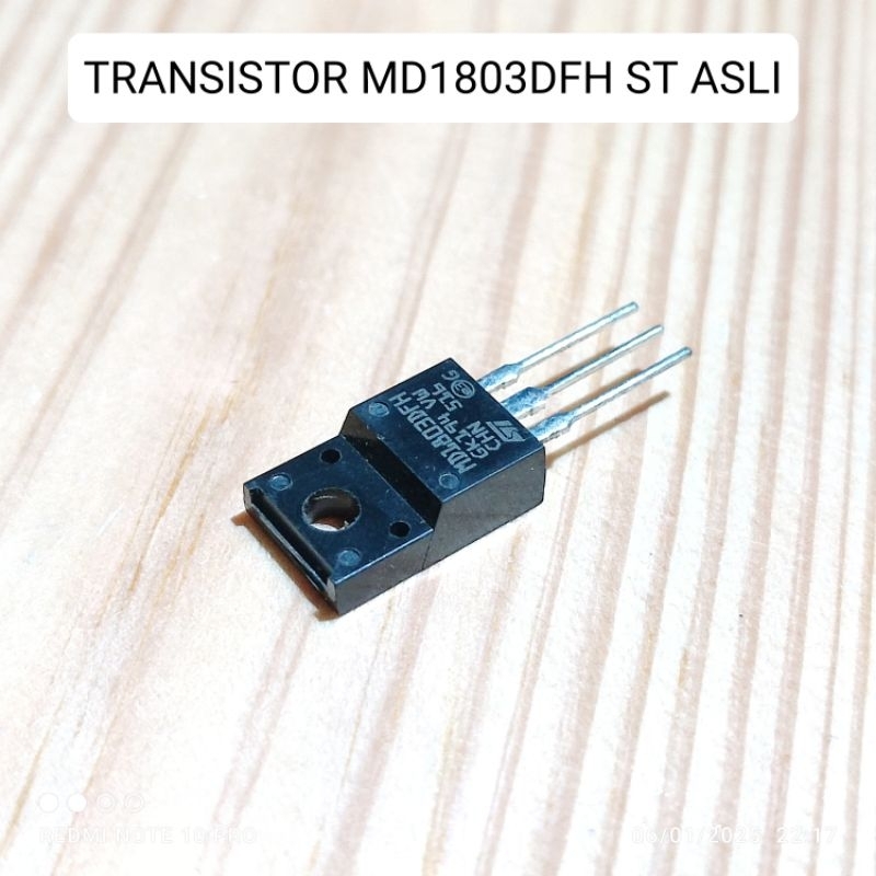 TRANSISTOR MD1803DFH MD1803 DFH MD 1803 ASLI