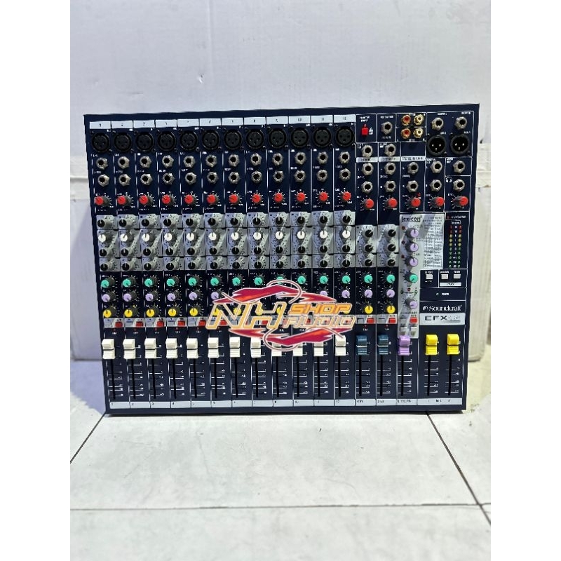 Mixer Audio Soundcraft EFX12 12 Channel Efek Reverb Lexicon China by ACE Mixer Soundcraft efx12 12 c