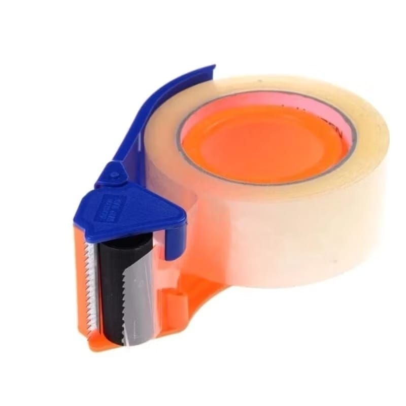 

TAPE ISOLASI LAKBAN 45MM CUTTER ALAT PEMOTONG LAKBAN 2INC