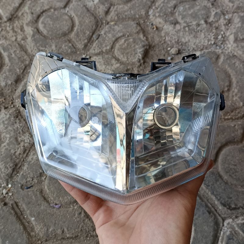 Headlamp Reflektor Lampu Depan Honda Supra X 125 Tahun 2007-2011 Supra Batman Original Copotan