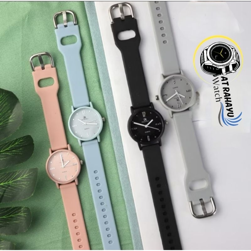 Jam tangan Cewek/ COD JAM TANGAN KARET WANITA