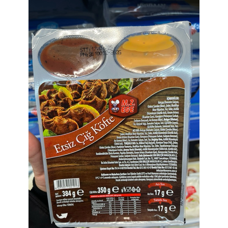 

CIGKOFTE CIG KOFTE DURUM TURKI TANPA DAGING ISI BULGUR