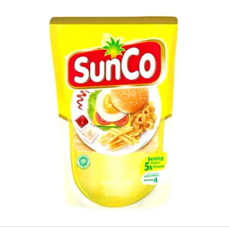 

Sunco minyak 2L kemasan refil murahh