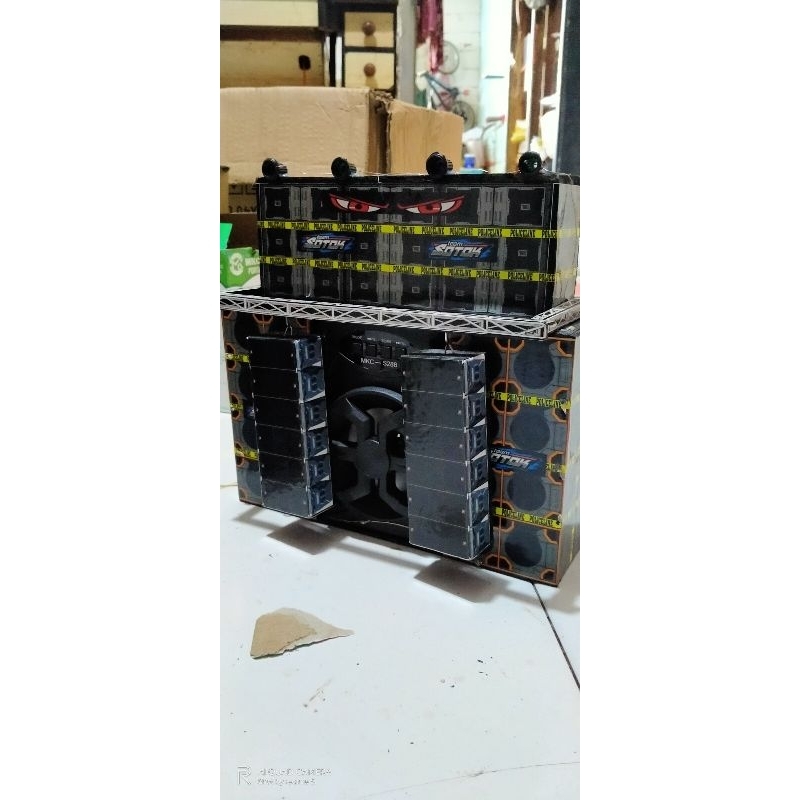 miniatur sound gantung virall