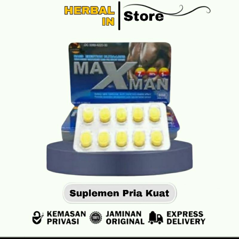 READY MAX MAN OBAT KUAT MANTAP 100% ORIGINAL STAMINA PRIA