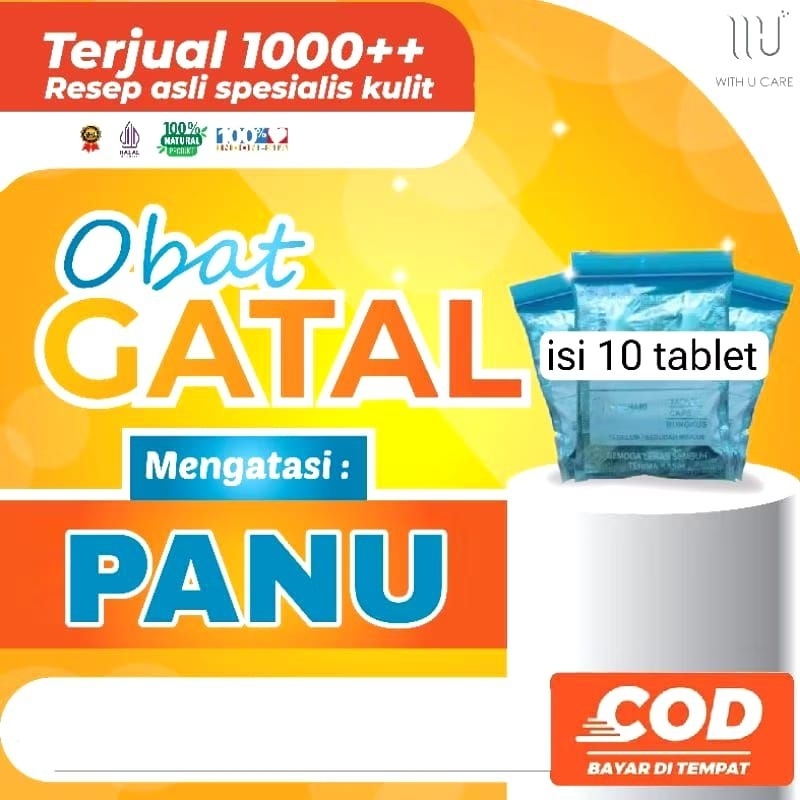 OBAT PANU UNTUK SEMUA JENIS KULIT PALING AMPUH ( ISI 10 TABLET )