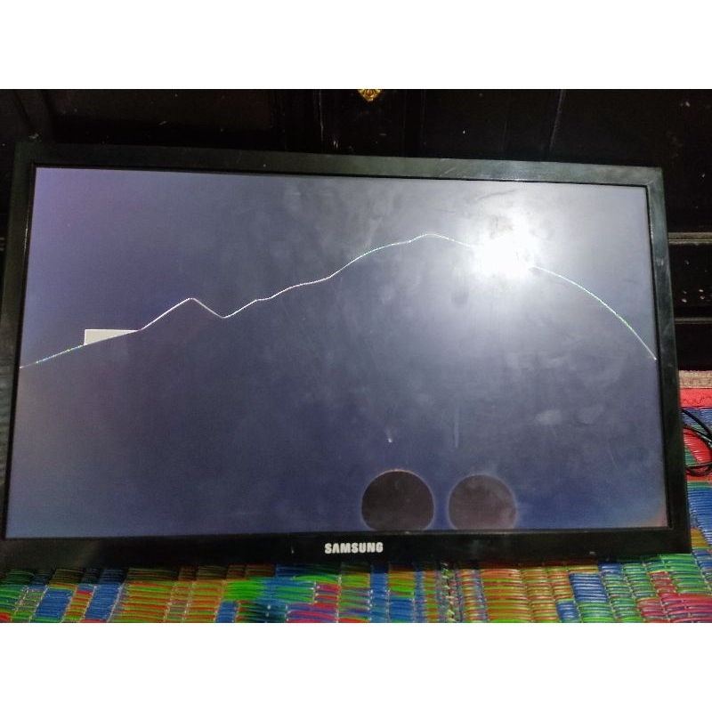 Monitor Samsung 19Inc, Kondisi Rusak.