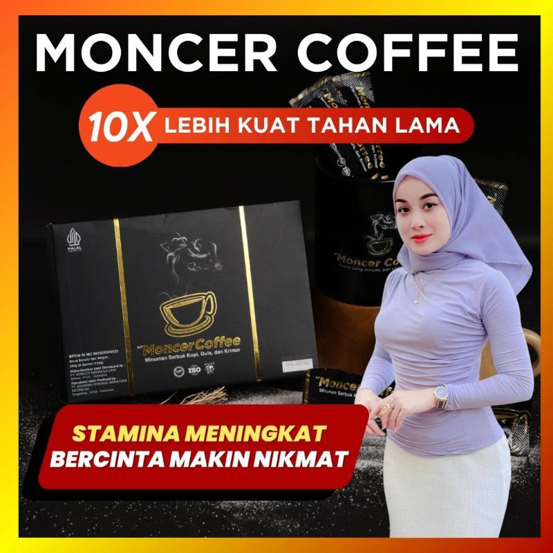 

KopiMoceerr Coffee Original Kopi Herbal Stamina Pria 10X Lebih Kuat Tahan Lama 1 Box Isi 8 Sachet
