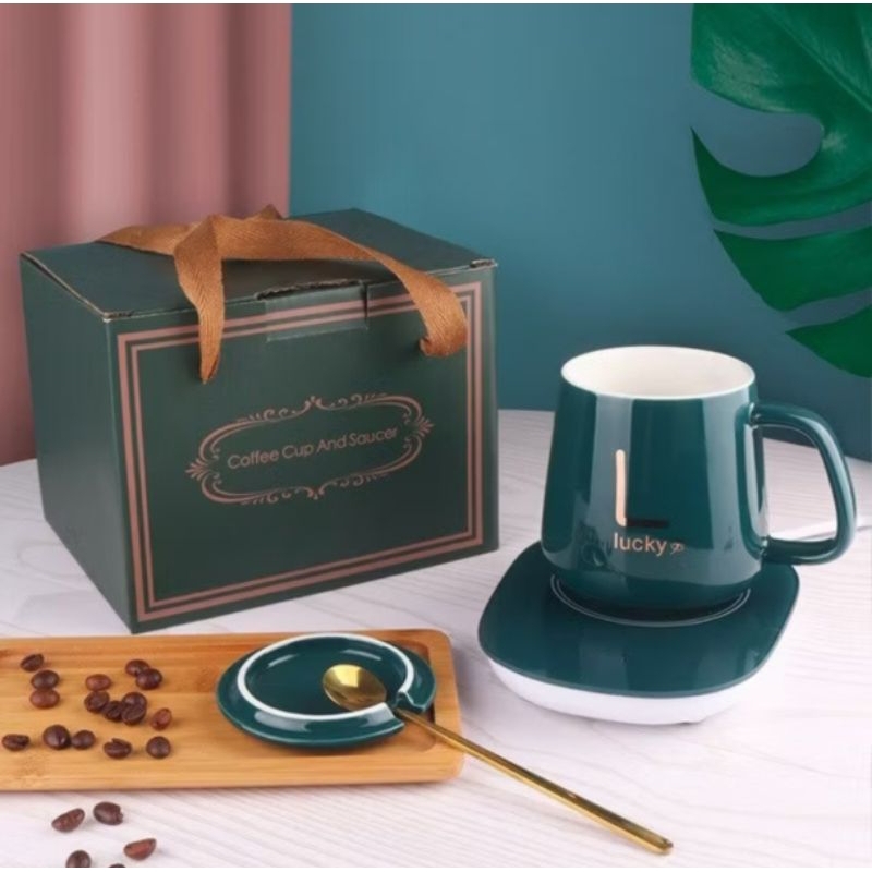 Mug Electric Gelas Pemanas Set