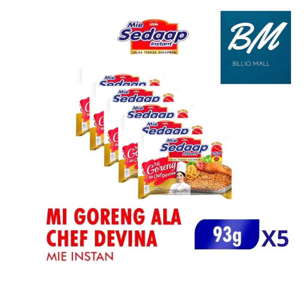 

Mie Sedaap Goreng Ala Chef Devina isi 5 Pcs