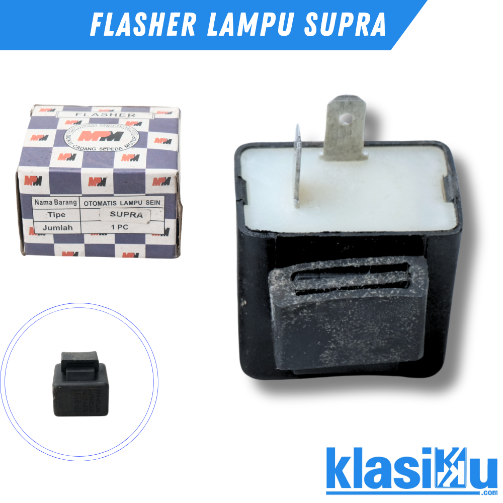Flasher Relay Otomatis Lampu Sein Riting Supra X Pnp  Motor Honda Tipe Bebek Mpm