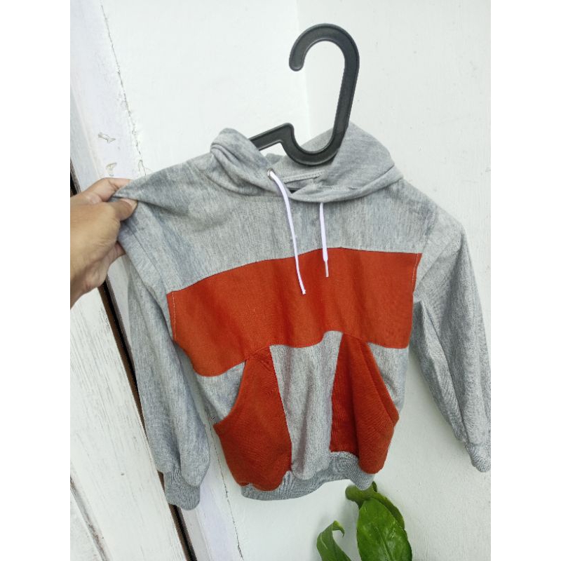 BAJU HOODIE ANAK LAKI LAKI/HOODIE ABU ABU/JAKET ANAK LAKI LAKI