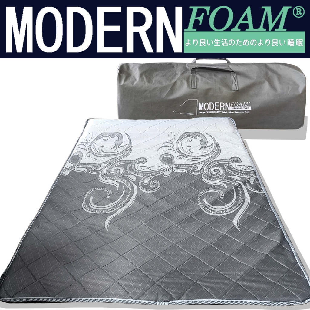 Modern Foam Kasur Lipat Lantai Matras Busa Ukuran 120 X 200