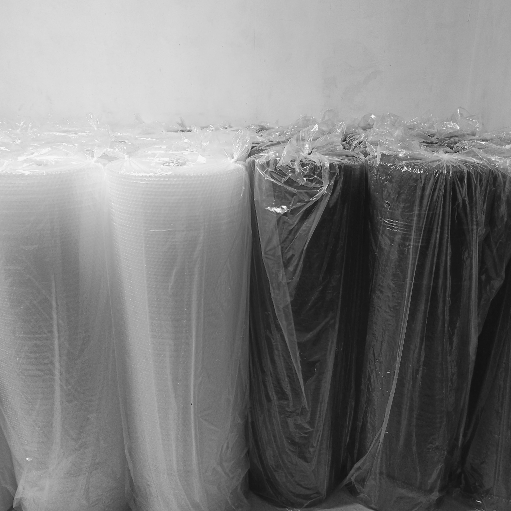

Bubble wrap Bening buble warp roll Hitam Murah 50mtr x 125cm Plastik Bubble wrab Packing plastik buble