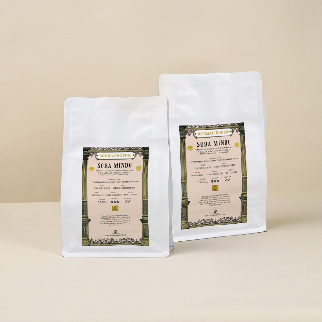 

Sora Mindo (Infused Strawberry) 200 gram - Roemah Koffie - Espresso Roast - Single Origin