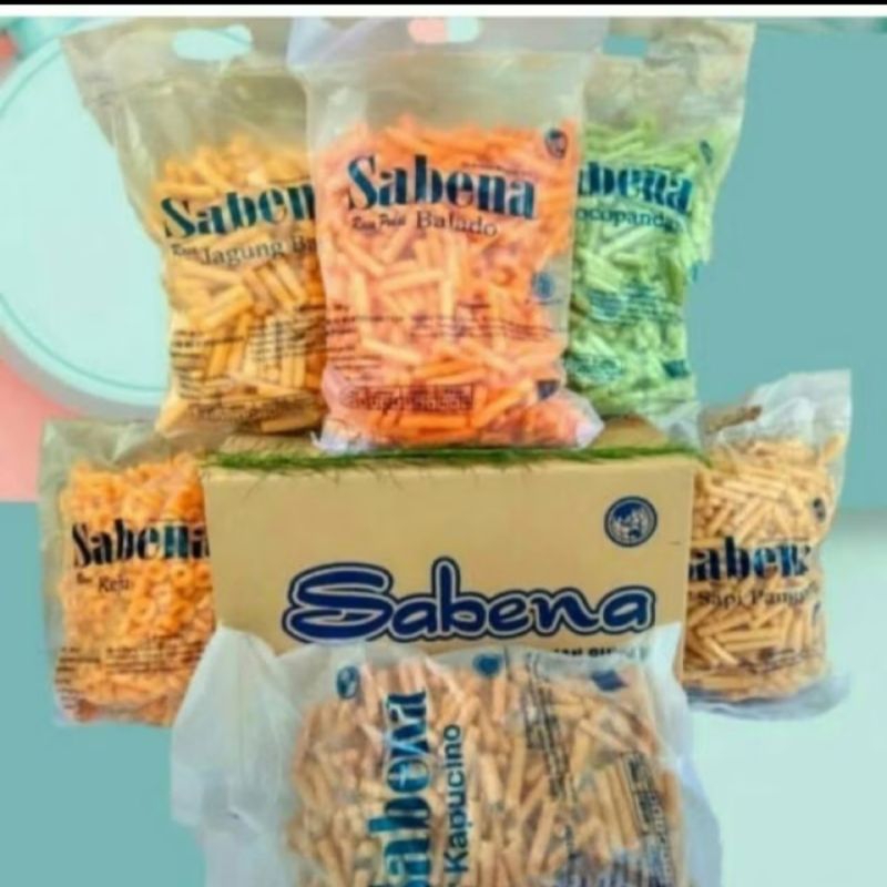 

Sabena 1 karton isi 5 kantong mix rasa