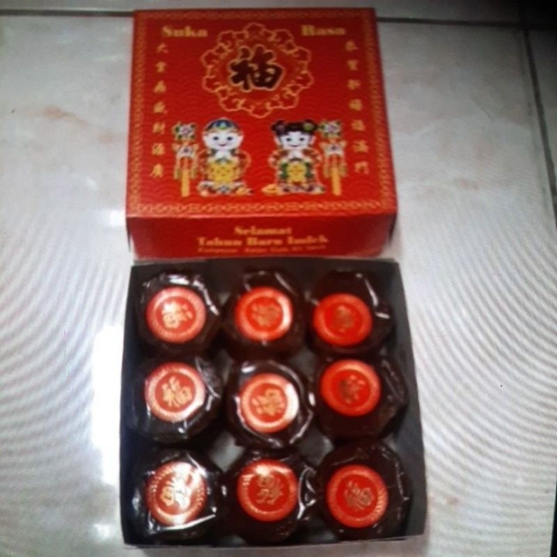 

dodol china mini isi 9 / kue keranjang mini