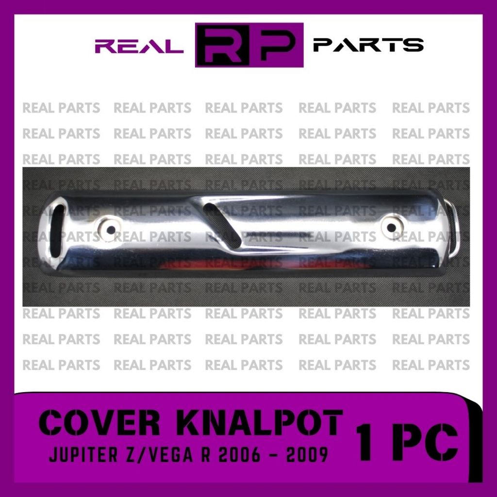 REAL-PARTS/MUFFLER-BESI/TAMENG/COVER/PENGAMAN/TUTUP/KNALPOT/MOTOR/YAMAHA/JUPITER-Z/VEGA-R/2006-2009/