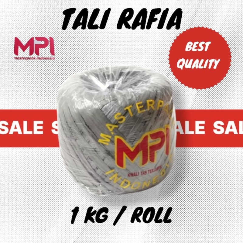 

Tali Rafia Tali Plastik 1 Roll 1 Kg