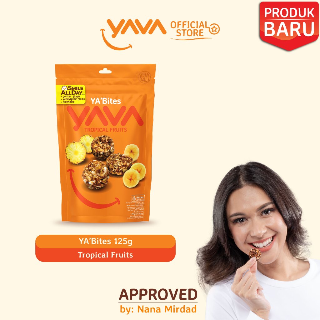 

YAVA YA'Bites Tropical Fruits 125g